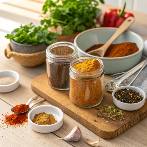 How can I make my own seasoning?